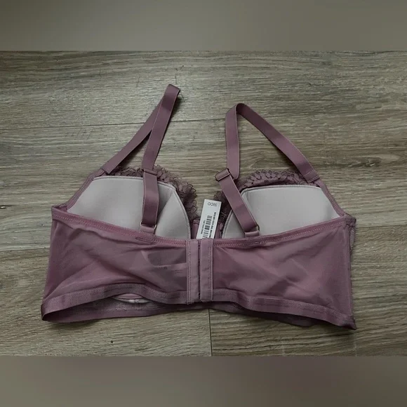 NWT Adore Me Women’s Diara Contour Mauve Mist Bra - Size 38DD - Picture 3 of 8